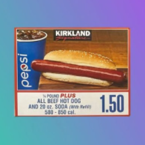 Costco Hot Dog Logo