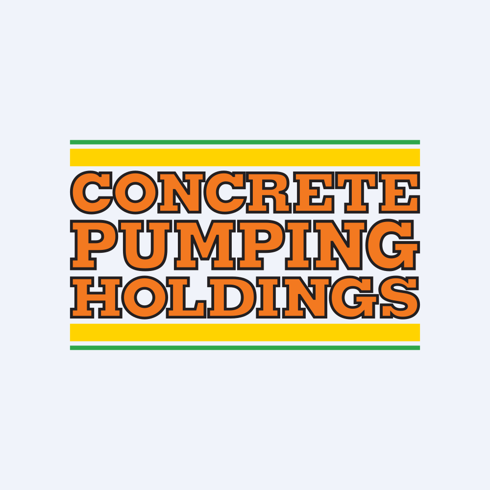 Concrete Pumping Holdings Inc logo